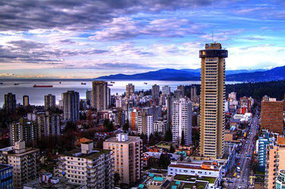 The Empire Landmark Hotel Vancouver Exteriér fotografie